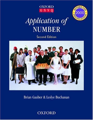 Beispielbild fr Application of Number (Oxford GNVQ) zum Verkauf von AwesomeBooks