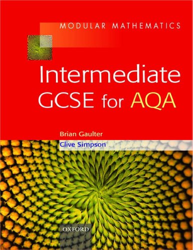 Beispielbild fr Modular Mathematics Intermediate GCSE for AQA zum Verkauf von AwesomeBooks