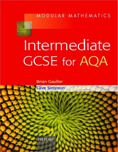 Stock image for Modular Mathematics Intermediate GCSE for AQA for sale by AwesomeBooks