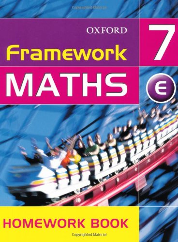 9780199148837: Framework Maths: Year 7: Framework Maths Yr 7 Extension Homework Book