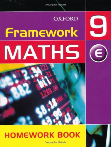 9780199148943: Framework Maths: Year 9: Extension Homework Book