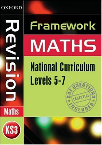 Imagen de archivo de Framework Maths: Level 5-7 Revision Book a la venta por WorldofBooks