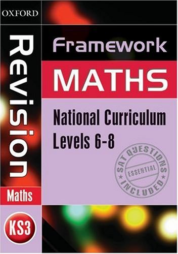 Imagen de archivo de Framework Maths: Level 6-8 Revision Book a la venta por WorldofBooks
