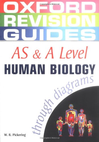 Beispielbild fr AS and A Level Human Biology through Diagrams (Oxford Revision Guides) zum Verkauf von WorldofBooks