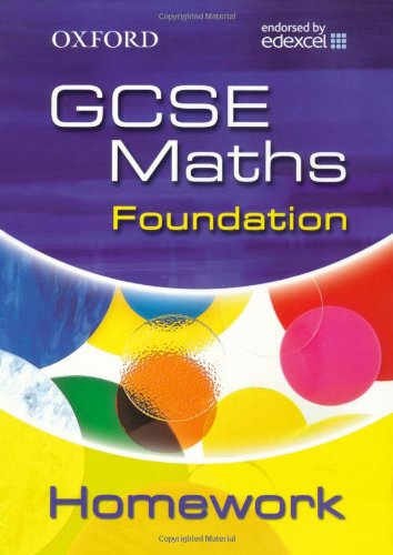 Stock image for Oxford GCSE Maths for Edexcel: Foundation Homework Book for sale by Goldstone Books