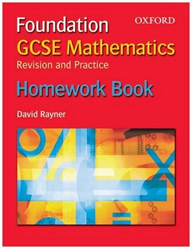 Stock image for GCSE Mathematics: Revision and Practice: Foundation. Homework Book, Pack of 10 (Paperback) for sale by Iridium_Books