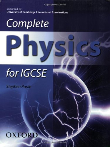 Complete Physics for Cambridge IGCSE Workbook Third Edition 
