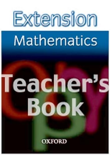 Extension Maths: Teacher's Book (9780199151530) by Gardiner, Tony