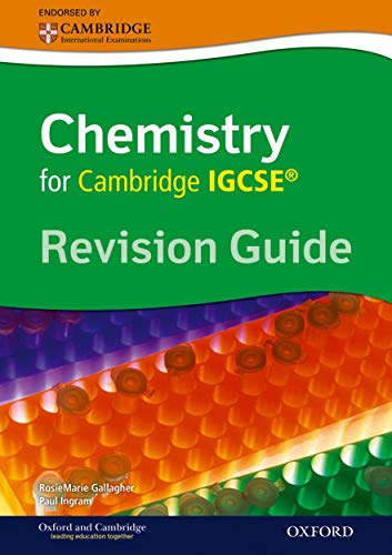 Beispielbild fr Cambridge Chemistry IGCSE® Revision Guide zum Verkauf von Goldstone Books