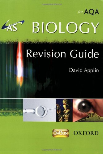 Stock image for As Biology for Aqa. Revision Guide Applin, David. for sale by Iridium_Books