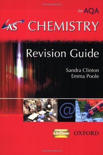 Imagen de archivo de AS Chemistry for AQA Revision Guide a la venta por AwesomeBooks