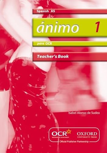 Stock image for Animo 1: Para OCR AS Teacher's Book for sale by Y-Not-Books