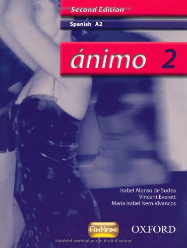 Imagen de archivo de Animo: 2: A2 Students' Book a la venta por MusicMagpie