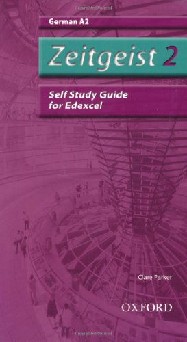 Imagen de archivo de Zeitgeist 2. A2 Edexcel Self-Study Guide a la venta por Phatpocket Limited