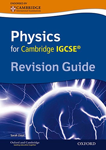 Beispielbild fr Cambridge Physics IGCSE® Revision Guide zum Verkauf von AwesomeBooks