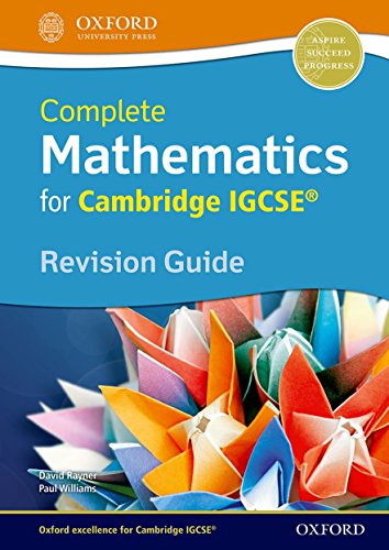 Stock image for Complete Mathematics for Cambridge IGCSERG Revision Guide for sale by SecondSale