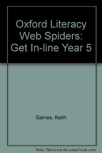 Oxford Literacy Web Spiders (9780199175154) by Gaines, Keith