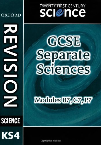 Beispielbild fr Twenty First Century Science: Separate Sciences Revision Guide: Modules B7, C7, P7 zum Verkauf von AwesomeBooks