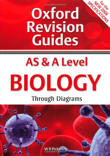 9780199180912: AS and A Level Biology Through Diagrams: Oxford Revision Guides