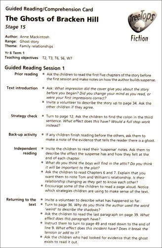 Oxford Reading Tree: Stage 15: TreeTops Stories: Guided Reading Cards (9780199184354) by Howell, Gill