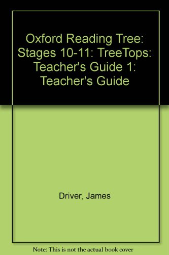 Imagen de archivo de Oxford Reading Tree: Stages 10-11: TreeTops: Teacher's Guide 1 a la venta por MusicMagpie