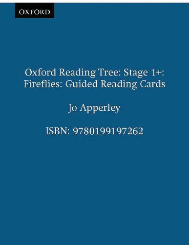 Oxford Reading Tree: Stage 1+: Fireflies: Guided Reading Cards (9780199197262) by Apperley, Jo