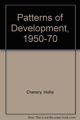 Beispielbild fr Patterns of Development, 1950-70 (World Bank Research Publication) zum Verkauf von Anybook.com