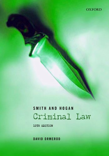 Beispielbild fr Smith and Hogan Criminal Law zum Verkauf von WorldofBooks