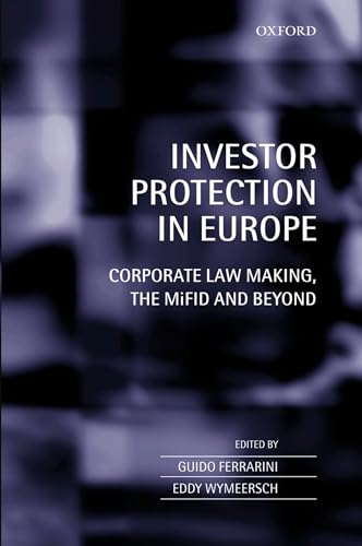 Imagen de archivo de Investor Protection in Europe Regulatory Competition and Harmonization a la venta por TextbookRush