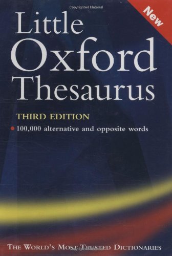Imagen de archivo de Little Oxford Thesaurus a la venta por Wonder Book