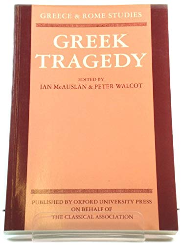 Beispielbild fr Greek Tragedy (Greece and Rome Studies, II) zum Verkauf von Midtown Scholar Bookstore