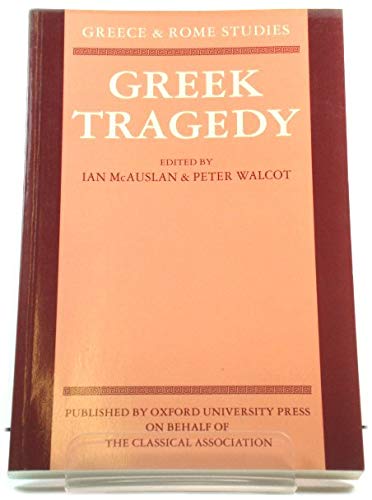 Imagen de archivo de Greek Tragedy (Greece and Rome Studies, II) a la venta por Midtown Scholar Bookstore