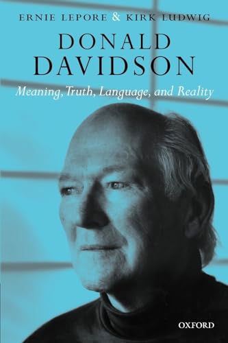 Imagen de archivo de Donald Davidson: Meaning, Truth, Language, and Reality a la venta por Chiron Media