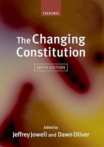 Stock image for The Changing Constitution for sale by WorldofBooks