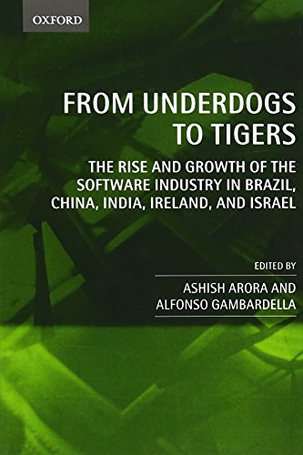 Imagen de archivo de From Underdogs to Tigers: The Rise and Growth of the Software Industry in Brazil, China, India, Ireland, and Israel a la venta por HPB-Red