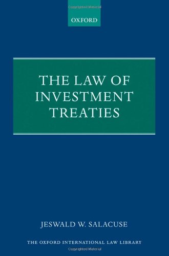 Imagen de archivo de The Law of Investment Treaties (Oxford International Law Library) a la venta por Mispah books