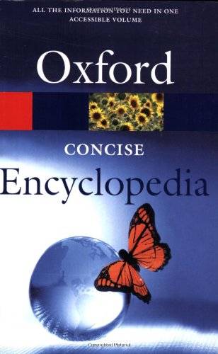 Beispielbild fr Concise Encyclopedia (Oxford Paperback Reference) zum Verkauf von AwesomeBooks