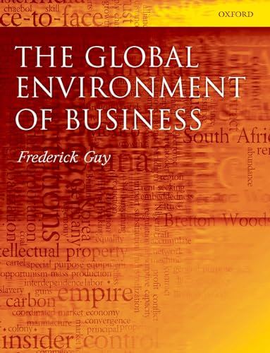 Imagen de archivo de The Global Environment of Business a la venta por ThriftBooks-Dallas