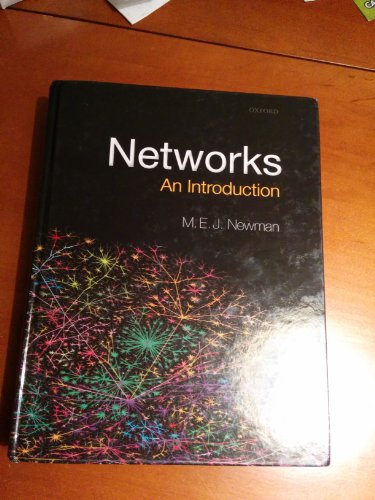 Beispielbild fr Networks: An Introduction zum Verkauf von BooksRun