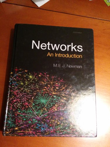 Networks: An Introduction (9780199206650) by Newman, Mark