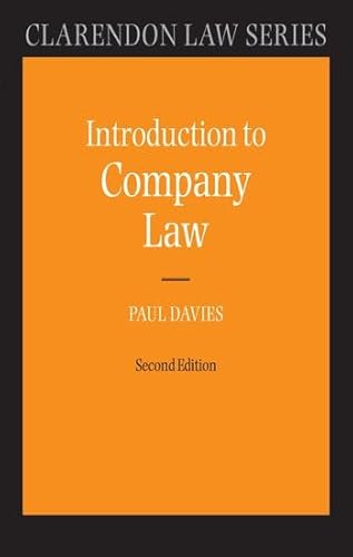 Beispielbild fr Introduction to Company Law (Clarendon Law) (Clarendon Law Series) zum Verkauf von WorldofBooks