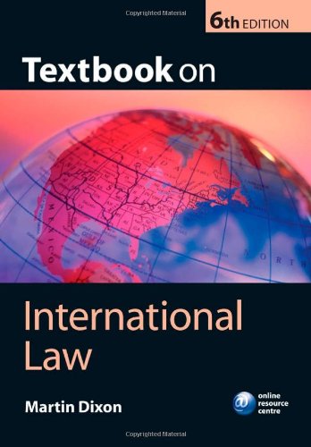 9780199208180: Textbook on International Law