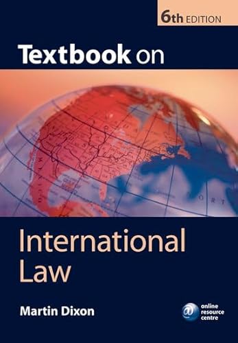 9780199208180: Textbook on International Law