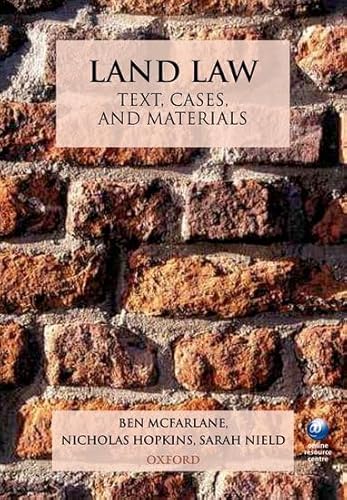 9780199208210: Land Law: Text, Cases, and Materials (Sipri Yearbook Series)