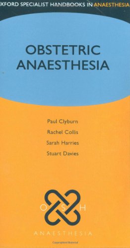 Beispielbild fr Obstetric Anaesthesia zum Verkauf von Anybook.com