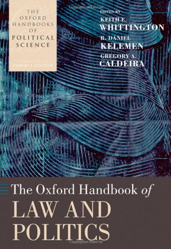 9780199208425: The Oxford Handbook of Law and Politics (Oxford Handbooks of Political Science)