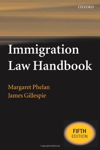 Beispielbild fr Immigration Law Handbook zum Verkauf von AwesomeBooks