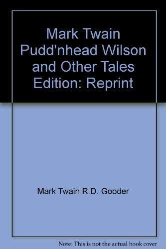 9780199209835: pudd-nhead-wilson