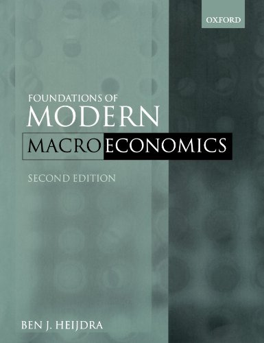Imagen de archivo de Foundations of Modern Macroeconomics a la venta por medimops