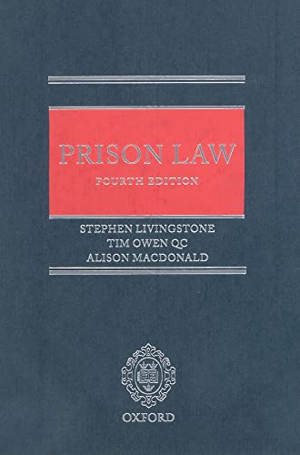 9780199211012: Prison Law